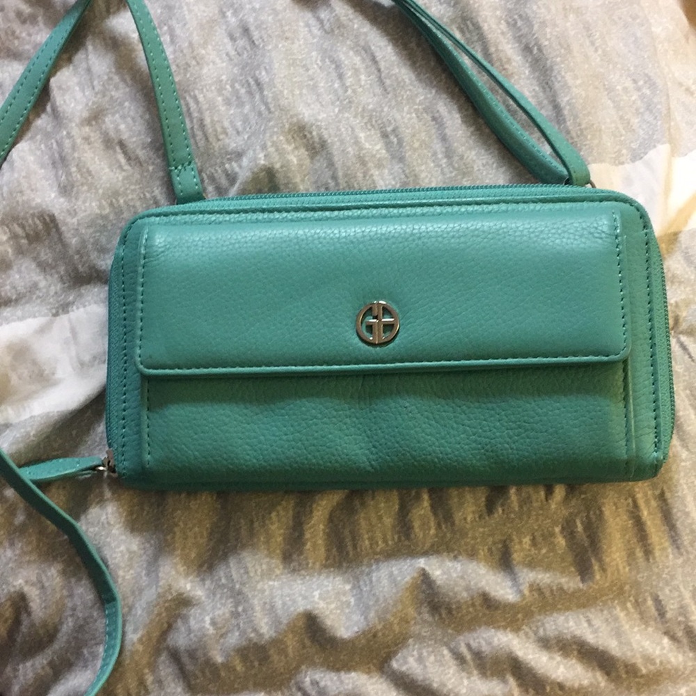 Giani Bernini leather crossbody/wallet